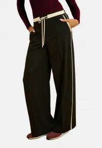 Спортивные брюки прямого кроя стандартного размера Love & Roses, Black