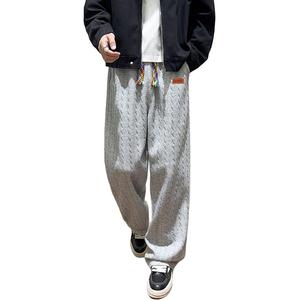 Повседневные брюки Unisex Moderate Straight Fit HUANQIU, heather серый