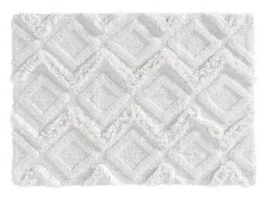 Коврик для ванной Douceur d'intérieur Boho IKATIS, Baumwolle, 80x1x50 см, белый