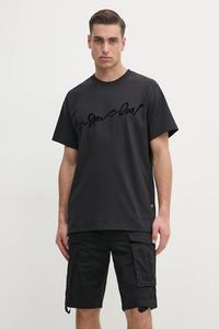 Хлопковая футболка G-Star, черный