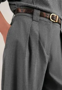 Брюки со складками Reiss, Grey