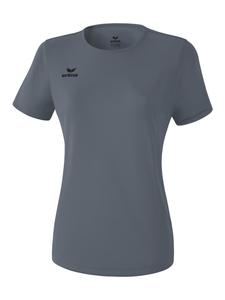 Erima Функциональная футболка для женских командных видов спорта, серо-голубого цвета