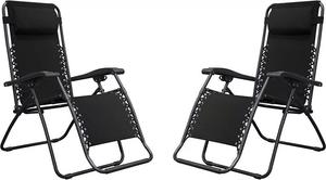 Стул Caravan Sports Infinity Zero Gravity (2 шт.), черный