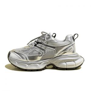 Кроссовки CHERRY&KALIKA Chunky Sneakers Women's Low-top Silver, серебряный
