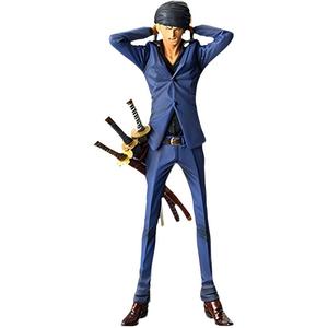 BANPRESTO Фигурка roronoa zoro glass factory king of artist one piece blue ver масштабная 26см