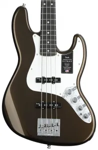 Fender American Ultra II Jazz Bass - Texas Tea, гриф из эбенового дерева