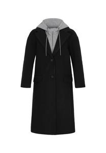 Пальто межсезонное myMo ROCKS, черный