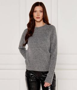 Свитер женский Boss Orange вязаный с добавлением шерсти, серый