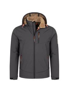 Куртка софтшелл DEXTER PEAK III серого цвета DEPROC Active