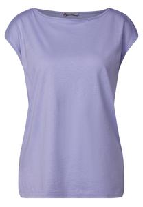 Рубашка STREET ONE, светло-фиолетовый
