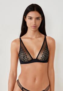 Бюстгальтер Etam ROMANESQUE, Black Lurex/Black