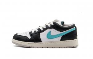 Jordan Баскетбольные кроссовки Air 1 с амортизацией, износостойкие, низкие, винтажные, унисекс, цвет: черный, белый, синий