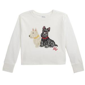 Детская футболка поло Ralph Lauren, выстиранная белая