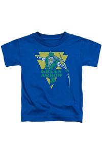 Футболка с потертостями и стрелой DC Comics для малышей Gildan, синий