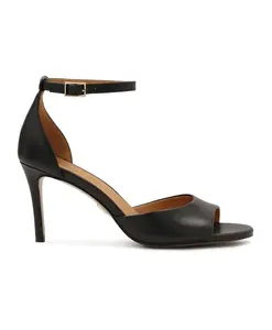 Классические черные сандалии на высоком каблуке Kazar, черный