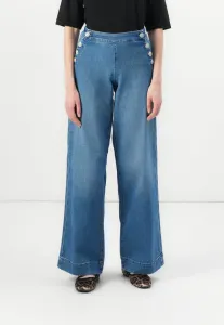 Онлмейдисон широкие ноги Only, Medium Blue Denim