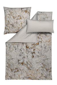 Сатиновое постельное белье Estella Mako Raphael серебро 135х200 см+80х80 см+40х80 см