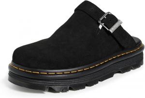 Dr. Martens женские мюли Zebzag, Black Eh Suede