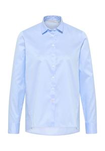 Мягкая роскошная рубашка свободного покроя Eterna, голубой