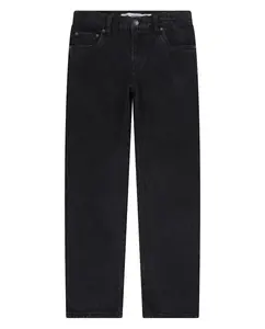Прямые джинсы свободного кроя 555 Relaxed для мальчика Levi's, черный