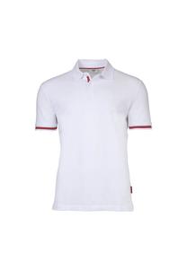 Рубашка поло - воротник поло amare с полосками из хлопковой смеси Joop! Jeans, белый
