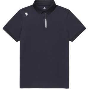 Прочная поло черная DESCENTE, белая