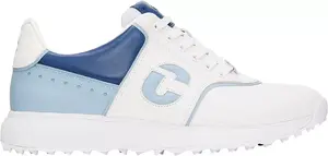 Мужские туфли для гольфа Duca Del Cosma Positano, белый/голубой/синий