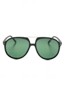 Солнцезащитные очки Archie в круглой оправе TOM FORD Eyewear, черный