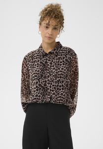 Блуза Cream CRYUNA SHIRT, Natrual Animal Spots/Black