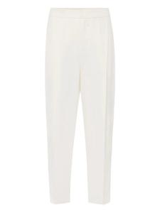 Брюки прямого покроя Elisabetta Franchi, белый