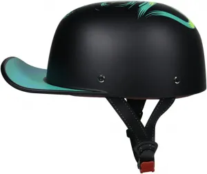 Ретро-стиль, открытая бейсболка, модная, для взрослых, мотоциклетный шлем, летняя, для мужчин и женщин, сертифицирована ECE, уличный стиль, удобная шапка-череп, реактивный шлем GAOZ, E