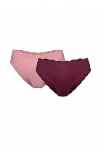Брифы ESOTIQ PEONY 2 PACK, Bordeaux Light Pink/Bordeaux
