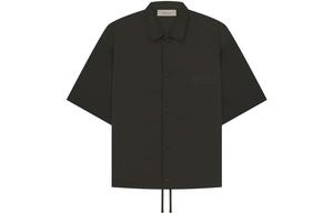 Drop2 SS23 Рубашка мужская Off Black Fear Of God Essentials, черный