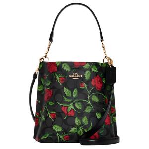 COACH Сумка-ведро Mollie из искусственной кожи, сумка через плечо, кроссбоди, маленькая женская сумка black