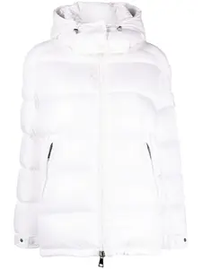 Стеганая куртка Maire с капюшоном MONCLER, белый