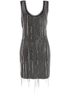 Philosophy Di Lorenzo Serafini платье без рукавов с кристаллами, черный