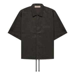 Рубашка fw22 ss nylon shirt 'off black' Fear Of God Essentials, черный