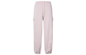 Женские карго-брюки пастельно-розовые UNIQLO