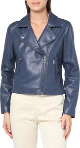 Женская куртка-косуха Levi's из гладкой искусственной кожи, голубой