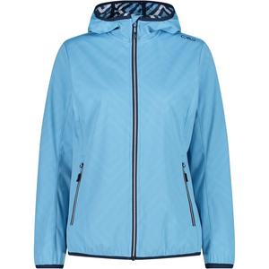 Функциональная куртка женская куртка с фиксированным капюшоном Cmp, цвет cielo