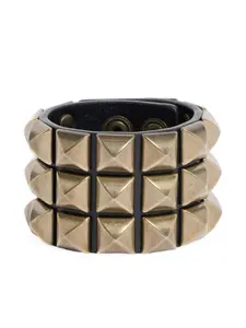 Браслет с декором Rockstud Dsquared2, черный