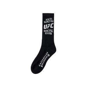 Носки Footwork Anti Social Social Club x UFC, черные