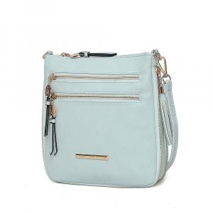 Стильная женская сумка-кроссбоди Angelina от Mia K MKF Collection By Mia K., светло-голубой