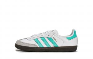 Детские скейтерские кроссовки Samba для дошкольников Adidas Originals, белый