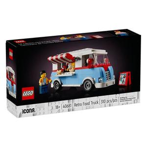 Конструктор Icons Vintage Hot Dog Cart, 310 деталей, 40681 LEGO