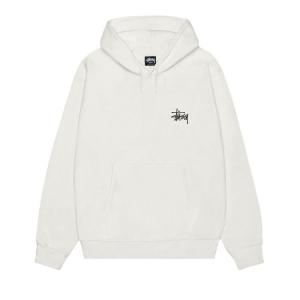Худи Stussy Basic Hoodie Pigment Dyed, Natural