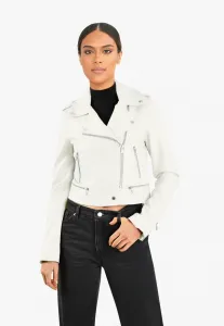 Кожаная куртка йоко Oakwood, White