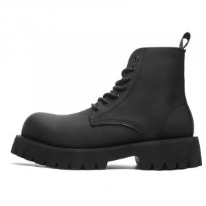 Мужские черные ботинки Martin Boot LUOMAIKE