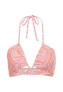 Бикини-топ с высоким воротом LSCN by LASCANA Bikini Top, цвет pink/rose