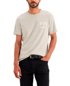 Мужская футболка с коротким рукавом и логотипом Dockers, светло-коричневый